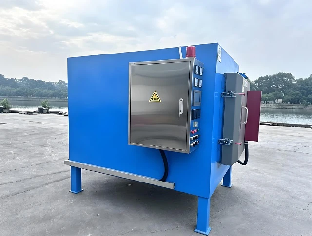 Horno de templado tipo caja de ahorro de energ&iacute;a con apertura de puerta izquierda-derecha