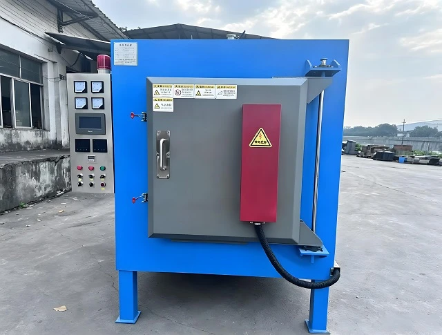 Horno de templado tipo caja de c&aacute;mara peque&ntilde;a para tratamiento t&eacute;rmico