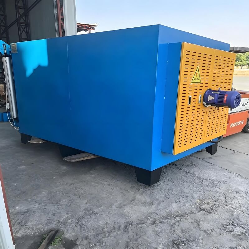 Horno de templado tipo caja a la venta, proveedor de horno de templado de cámara industrial
