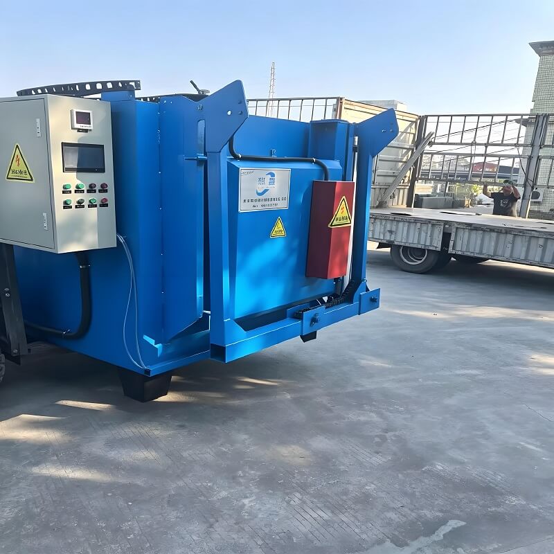 Horno de templado tipo caja a la venta, proveedor de horno de templado de cámara industrial