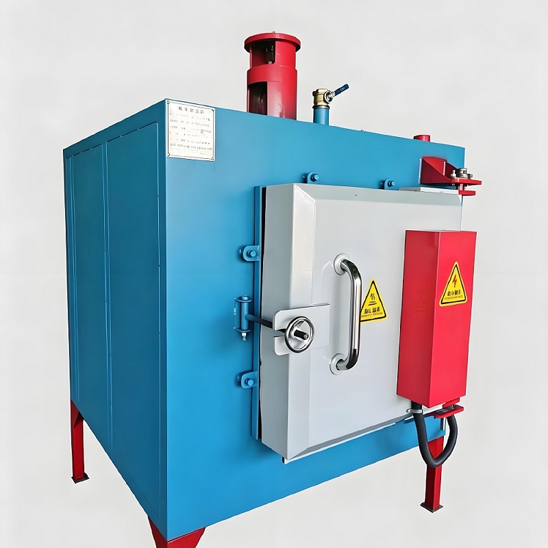 Horno de tratamiento térmico de recirculación de aire caliente personalizado de fábrica, horno de templado tipo caja