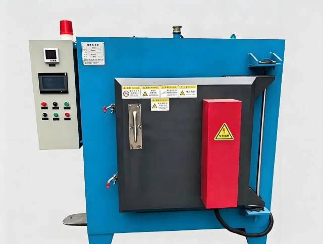 Fabricante de hornos de tratamiento t&eacute;rmico tipo caja, horno de templado industrial de c&aacute;mara a la v