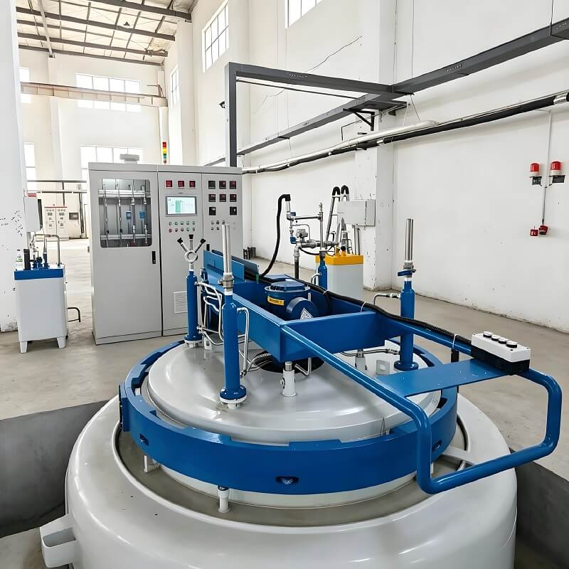 Horno de pozo de nitruración de gas industrial para tratamiento de superficies de moldes y engranajes