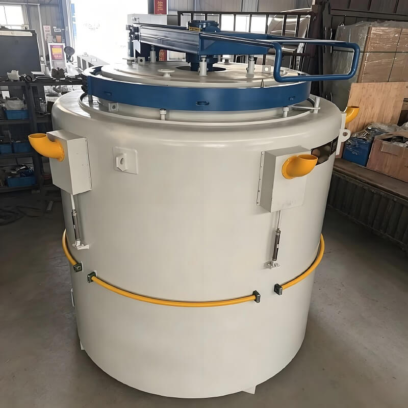 Horno de nitruración de gas tipo pozo | Horno de tratamiento térmico para nitrocarburación