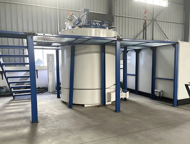 Horno de nitruraci&oacute;n de gas de pozo vertical con postoxidaci&oacute;n in situ | Horno de tratamiento t&eacute;rmic
