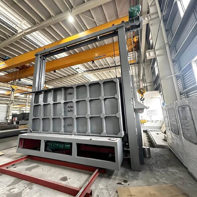 Horno de carro tipo caja para recocido, templado, templado y normalizado