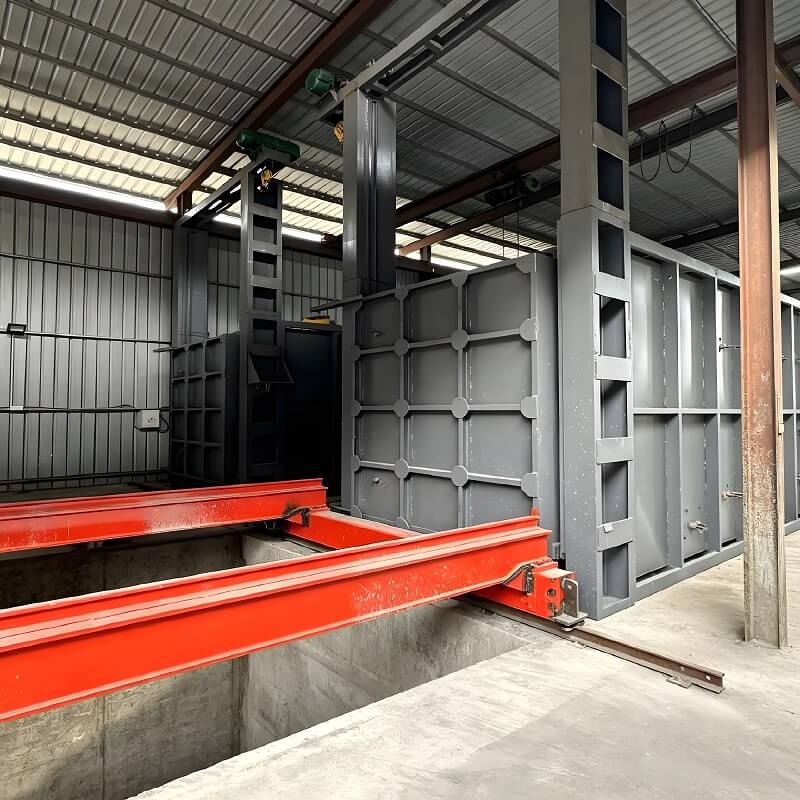 Horno de carro tipo caja para recocido, templado, templado y normalizado