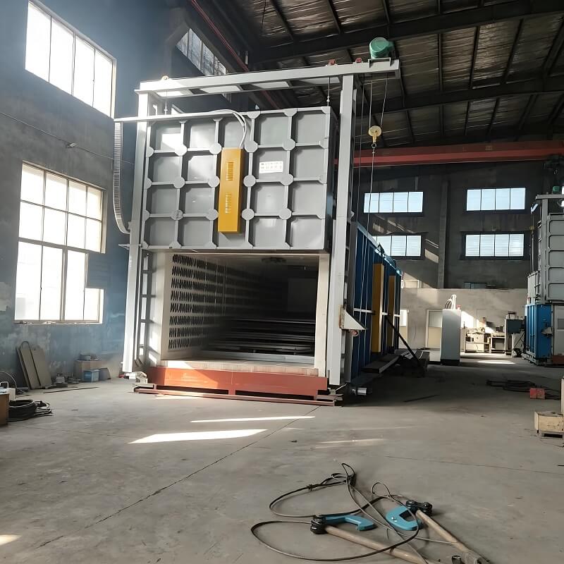 Horno de carro tipo caja para recocido, templado, templado y normalizado