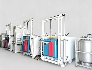 Horno de templado de caja de nitr&oacute;geno previo al vac&iacute;o de baja deformaci&oacute;n para templado de metales