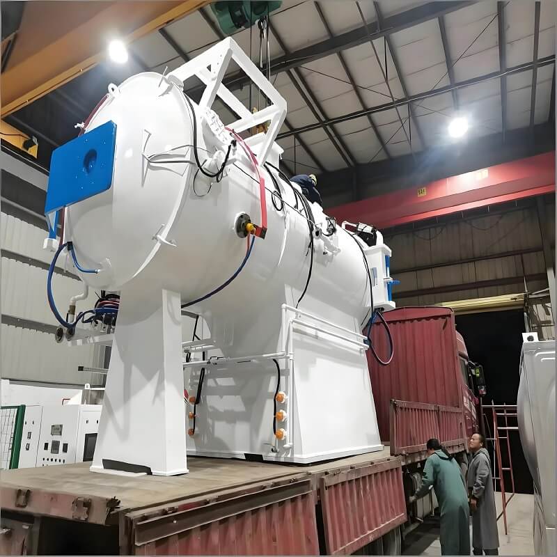 Equipo de enfriamiento de aceite al vacío de alta precisión, horno de endurecimiento al vacío completamente automático