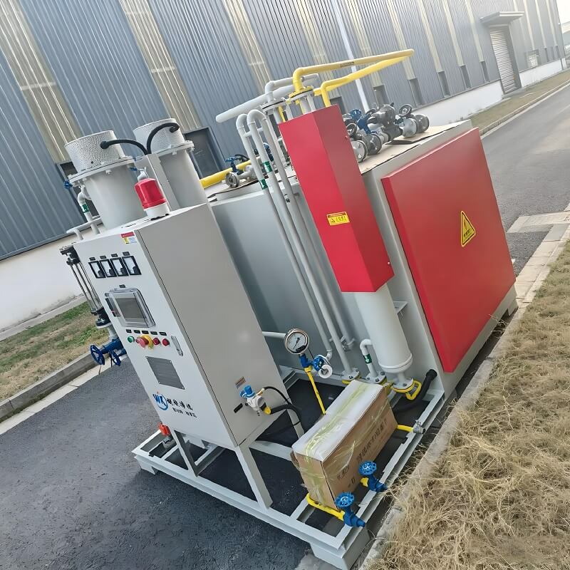 equipo de producción industrial del hidrógeno de la unidad ahorro de energía de la descomposición del amoníaco del ³/h 50Nm