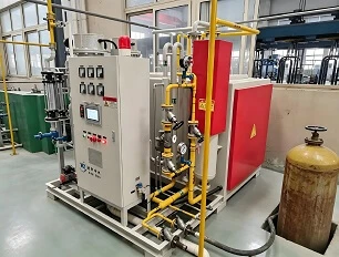 unidad de gas mezclada autom&aacute;tica del N2 de la galleta del amon&iacute;aco de la pureza elevada del &sup3;/h 40N