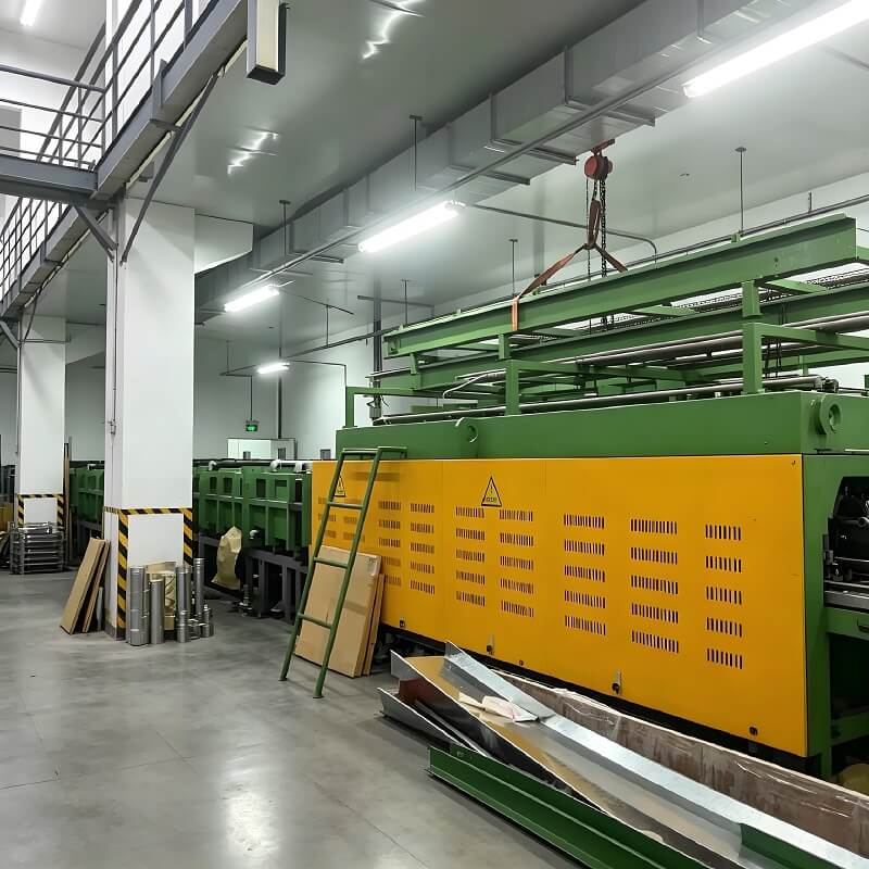 Cadena de producción continua de acero de silicio baja de la temperatura uniforme del horno de recocido de la pérdida de hierro