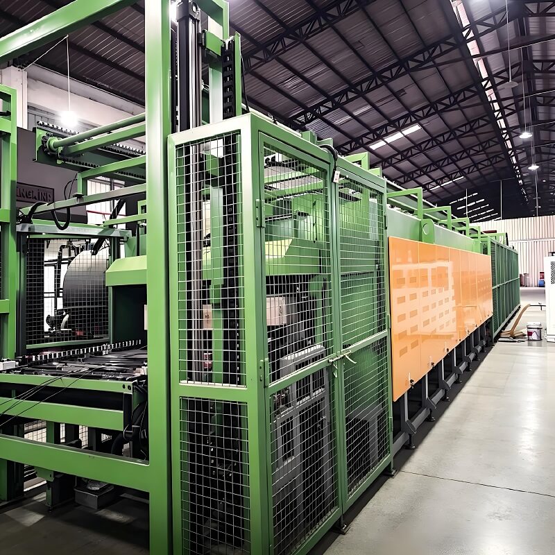 Cadena de producción continua de acero de silicio baja de la temperatura uniforme del horno de recocido de la pérdida de hierro