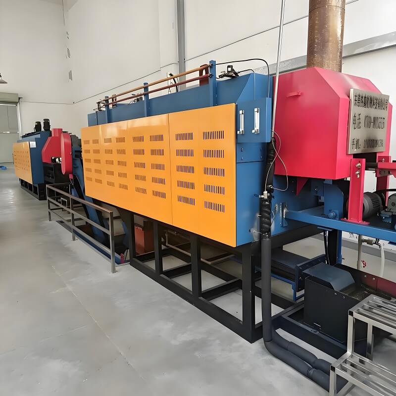Equipo brillante sellado del tratamiento térmico del consumo de gas bajo del horno de correa de malla de mufla