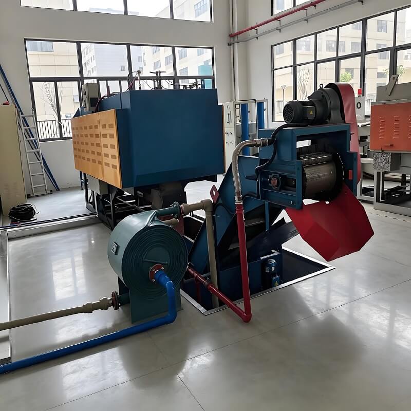 Equipo brillante sellado del tratamiento térmico del consumo de gas bajo del horno de correa de malla de mufla