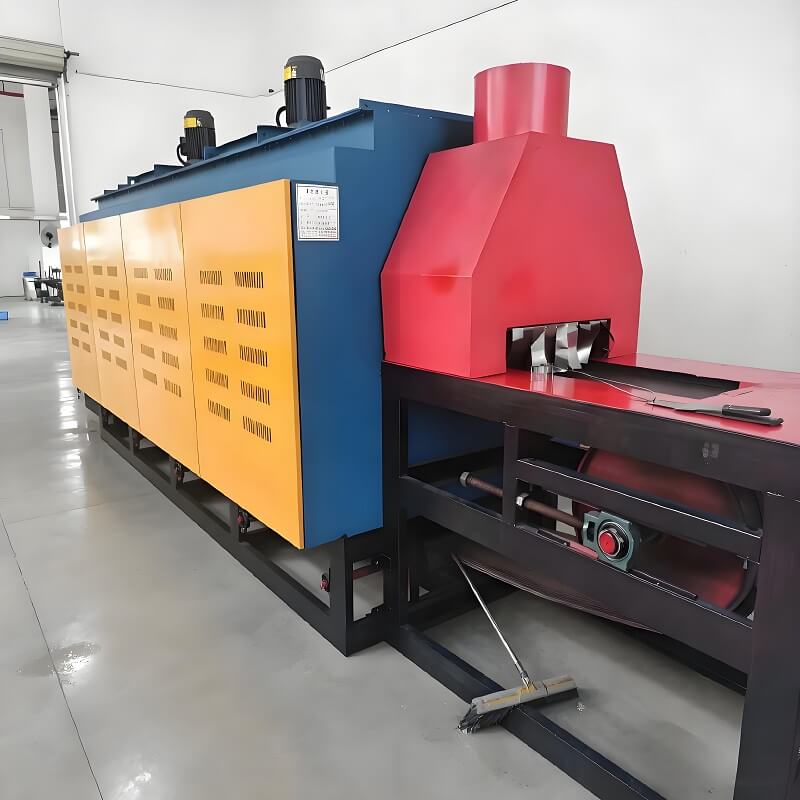 Cadena de producción de tratamiento térmico de atmósfera estable de horno de mufla resistente a altas temperaturas