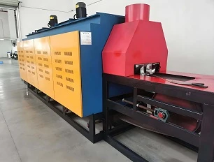 Horno autom&aacute;tico de correa de malla de mufla PLC para pulvimetalurgia y piezas de hardware