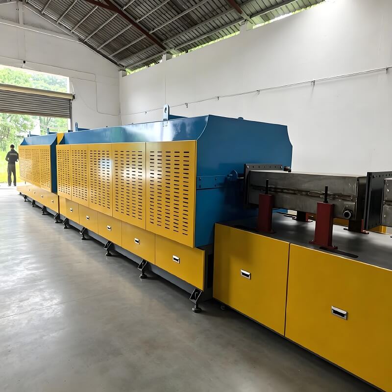 Horno de sinterización de metalurgia de polvos tipo correa de malla continua