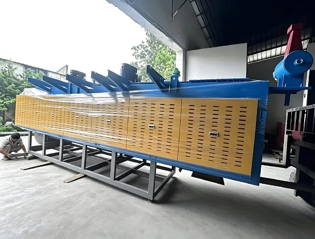 Horno de empuje sin mufla de alta precisi&oacute;n con tratamiento t&eacute;rmico de baja deformaci&oacute;n