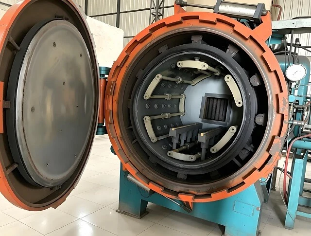 Horno de templado al vac&iacute;o de una sola c&aacute;mara para herramienta de acero