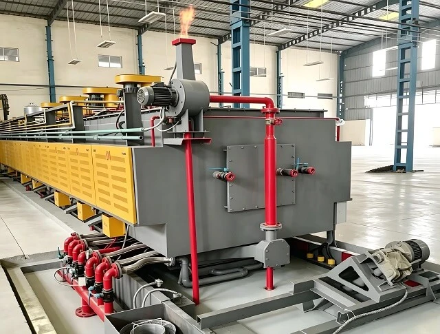 Horno de soldadura continua del horno del rodillo de la correa de la malla de la aleaci&oacute;n para las p