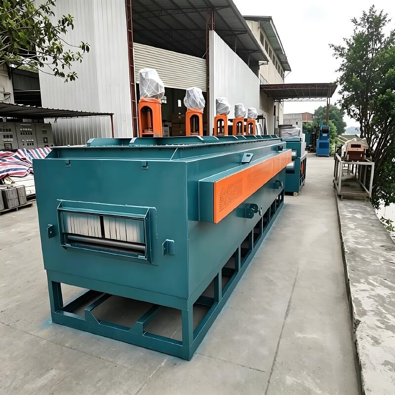 Horno de tratamiento térmico continuo con horno de templado de correa de malla para sujetadores metálicos