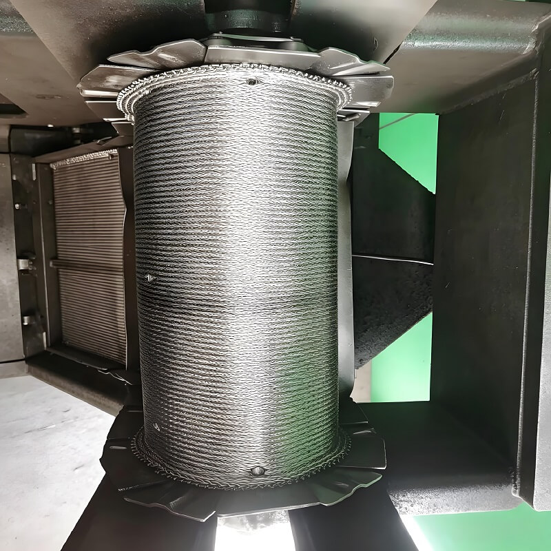 Banda transportadora de malla en espiga de acero inoxidable SUS310S para horno de sinterización de alta temperatura