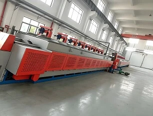 Horno de templado de correa de malla continua de alto rendimiento para hardware de aleaci&oacute;n de gran