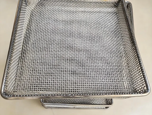 Bandeja de malla de sinterizaci&oacute;n de acero inoxidable de alta temperatura 310S para horno de vac&iacute;o d