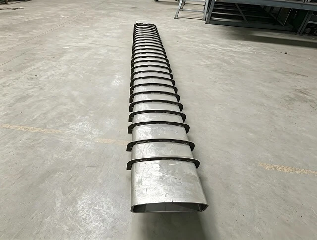 Tubo de mufla de revestimiento de horno de acero inoxidable de alta temperatura