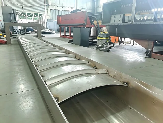 Tubo de mufla de horno corrugado antigrietas resistente al calor