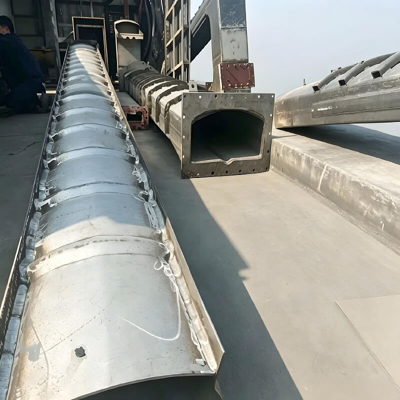 Tubo de mufla de horno corrugado antigrietas resistente al calor