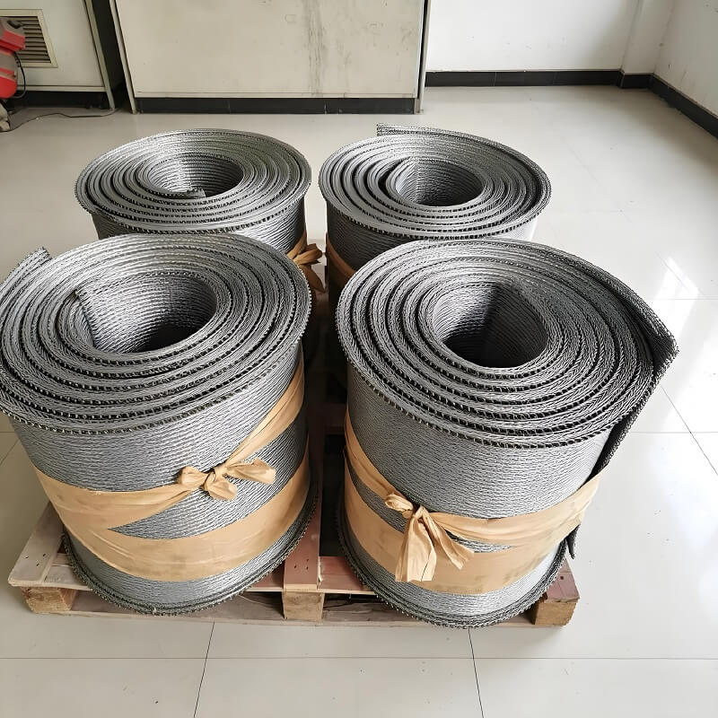 SUS314 SUS310S de alta temperatura que apaga la correa de la malla para el horno de endurecimiento del tratamiento térmico continuo