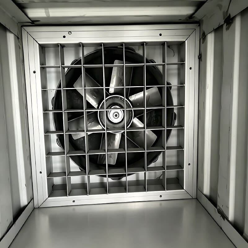 Ventilador de circulación de agitación industrial con base de ventilador de hierro fundido para horno de recocido templado