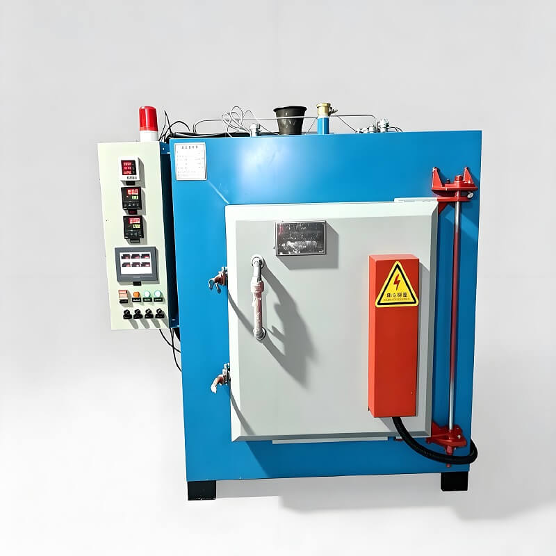Horno de templado de caja del fabricante de hornos industriales de China con sistema de circulación de aire caliente