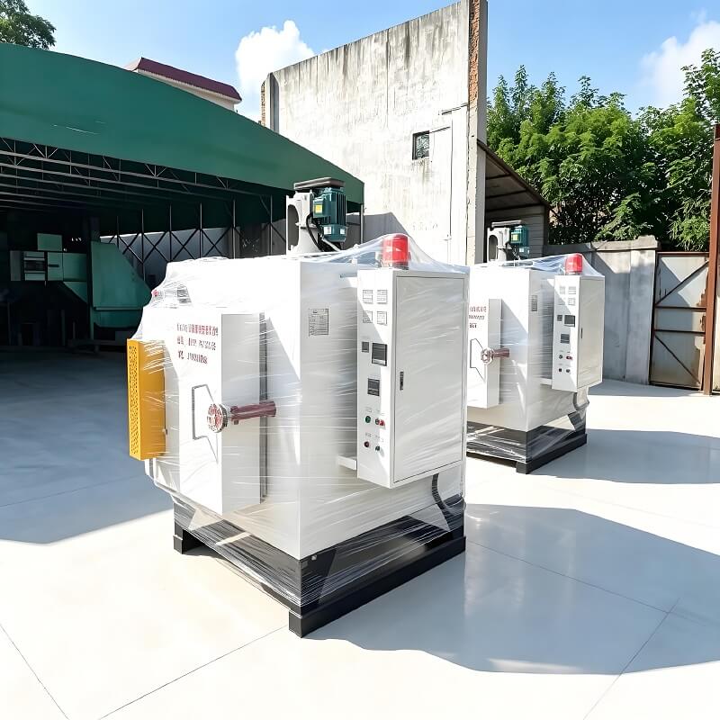 Horno de templado de caja de gran capacidad de fábrica de China para templado de producción en masa industrial