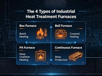&iquest;Cu&aacute;les son los 4 tipos de hornos de tratamiento t&eacute;rmico industriales? Gu&iacute;a de clasificaci&oacute;n completa