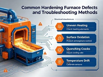Defectos comunes del horno de endurecimiento y m&eacute;todos de soluci&oacute;n de problemas