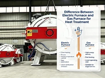 Diferencia entre horno el&eacute;ctrico y horno de gas para tratamiento t&eacute;rmico