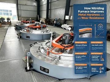 C&oacute;mo el horno de nitruraci&oacute;n mejora la dureza del metal y la resistencia al desgaste