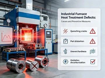 Defectos del tratamiento t&eacute;rmico de hornos industriales: causas y medidas preventivas