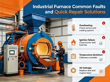 Fallas comunes de hornos industriales y soluciones de reparaci&oacute;n r&aacute;pida