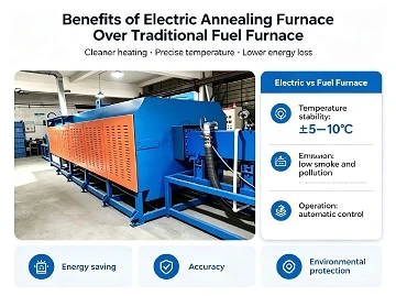 Beneficios del horno de recocido el&eacute;ctrico sobre el horno de combustible tradicional