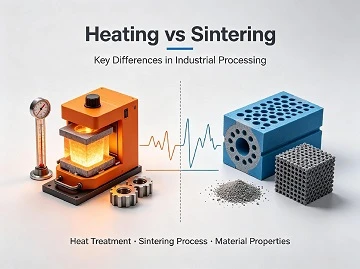 Calentamiento versus sinterizaci&oacute;n: diferencias clave en el procesamiento industrial