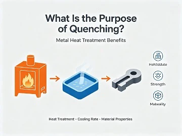 &iquest;Cu&aacute;l es el prop&oacute;sito del enfriamiento? Beneficios del tratamiento t&eacute;rmico de metales