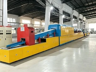 Horno de recocido brillante con correa continua para piezas de acero inoxidable y soldadura fuerte e