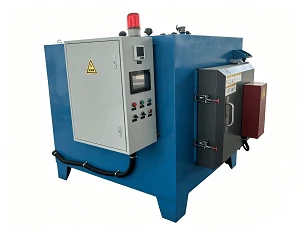 Horno de templado con caja de bloqueo de zona dual de 50 kW a 650 ℃ para aliviar la tensi&oacute;n del meta