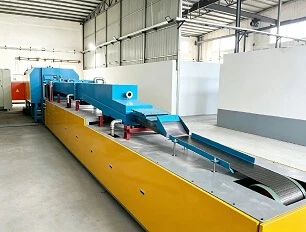 Horno de atm&oacute;sfera con correa de acero continua Tratamiento t&eacute;rmico de brillo de baja deformaci&oacute;n pa