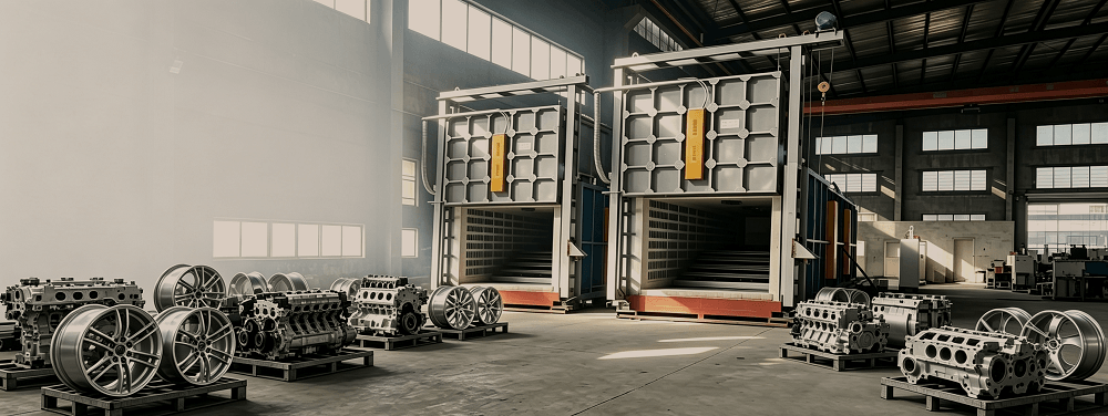 Estudios de casos de clientes globales | Proyectos de hornos de tratamiento térmico industrial.